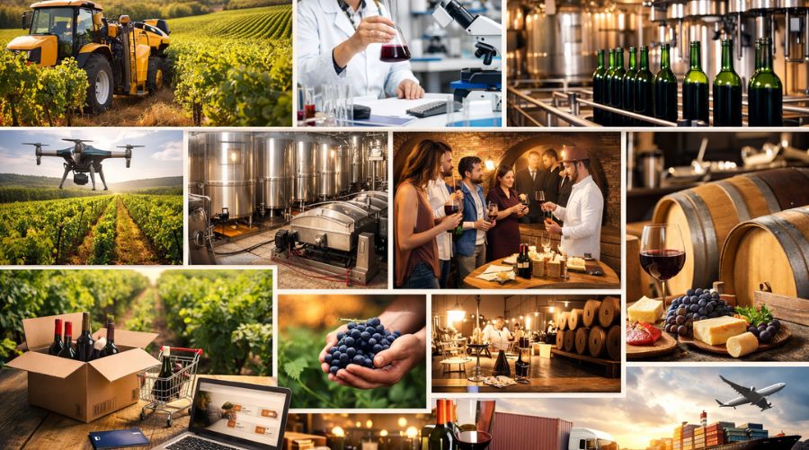 Industrias derivadas del sector vitivinícola y oportunidades reales