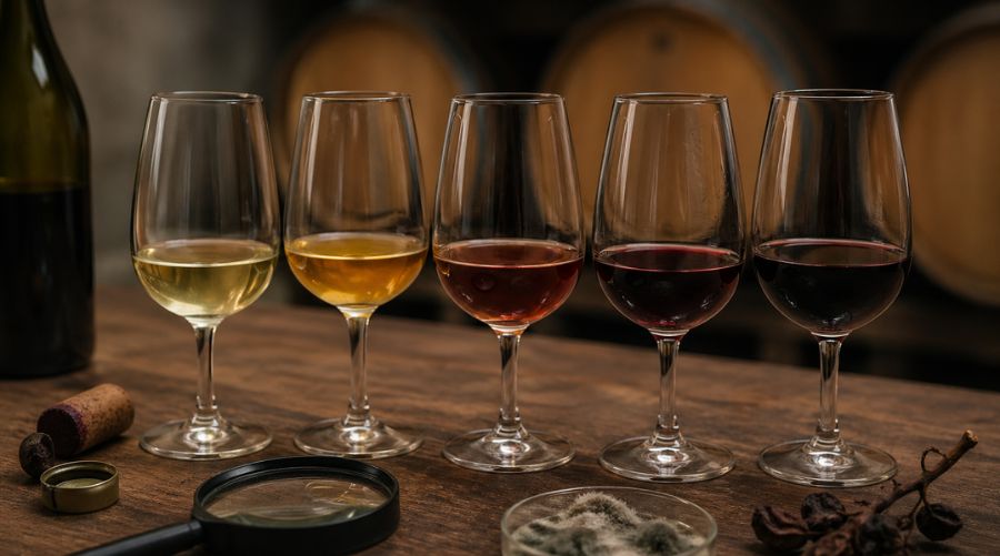 Enfermedades y defectos de los vinos