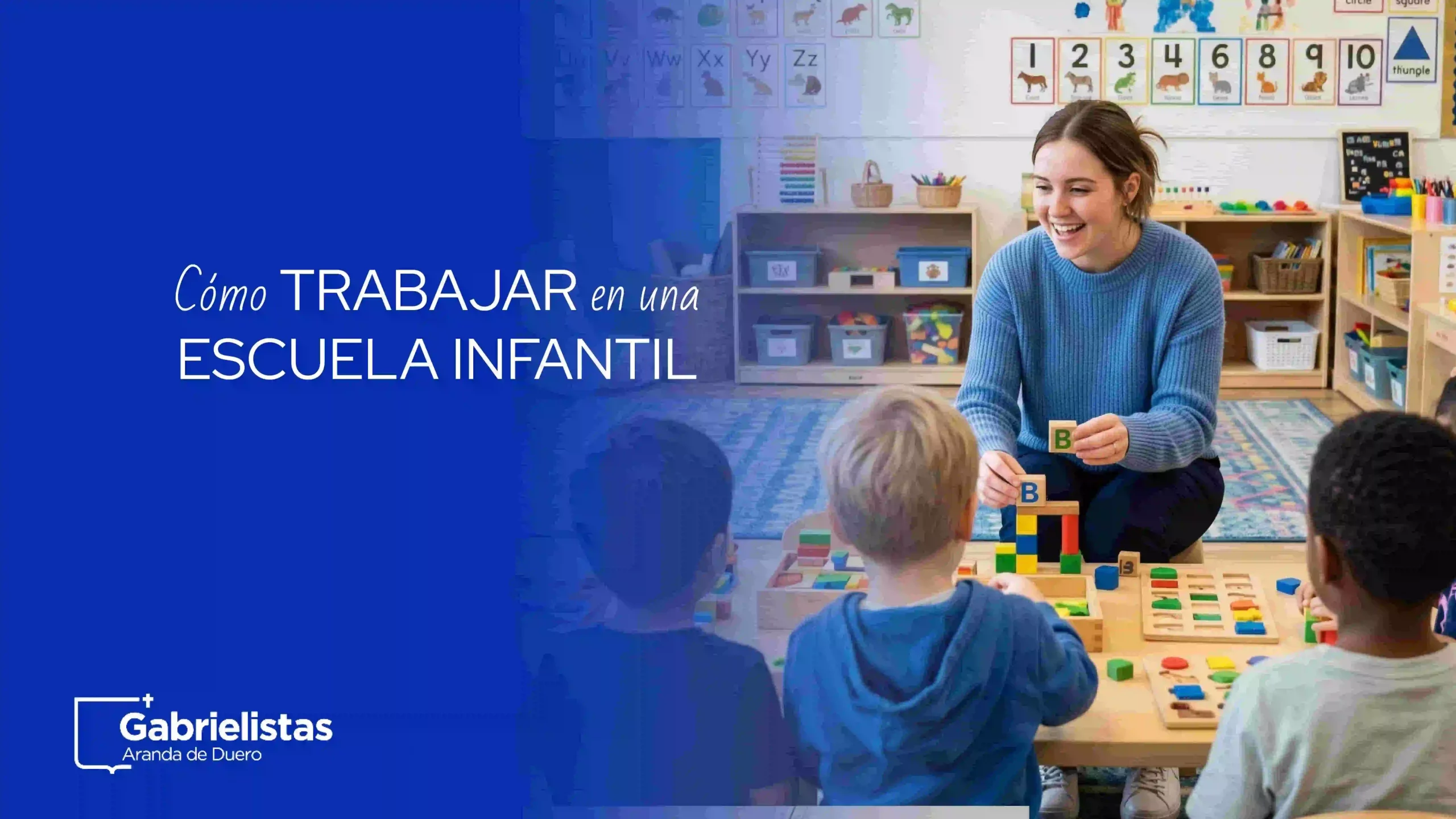 como trabajar en una escuela infantil