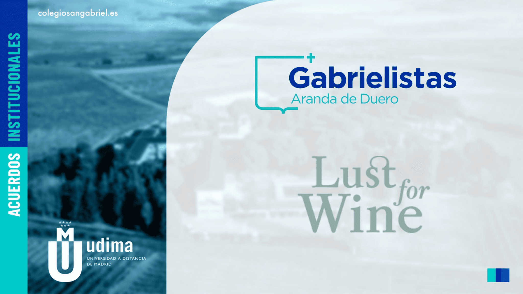 Gabrielistas y Lust for Wine Oro Líquido y Sumillería