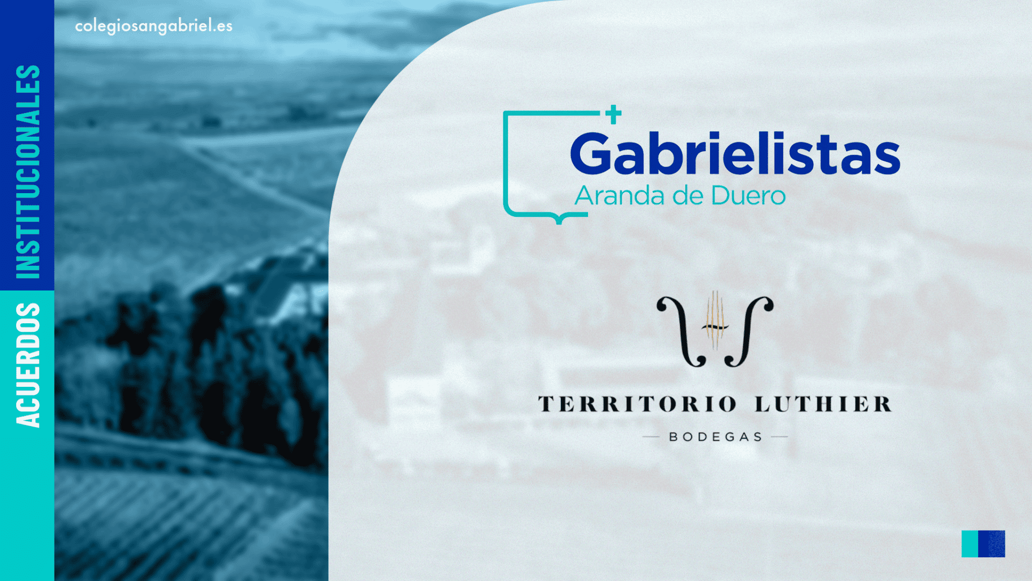 Gabrielistas y Territorio Luthier impulsan el talento vitivinícola